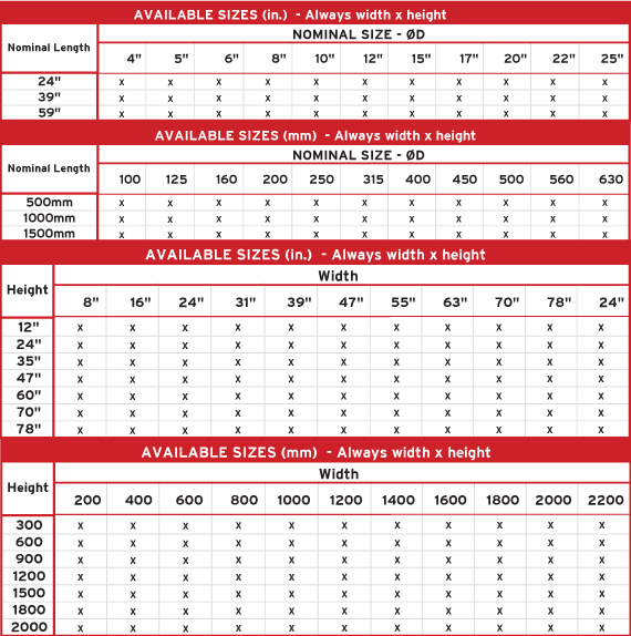 Product 3 Aviable Sizes